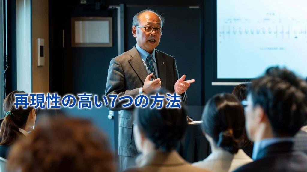 再現性の高い7つの方法