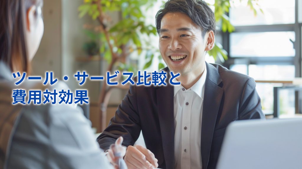ツール・サービス比較と費用対効果