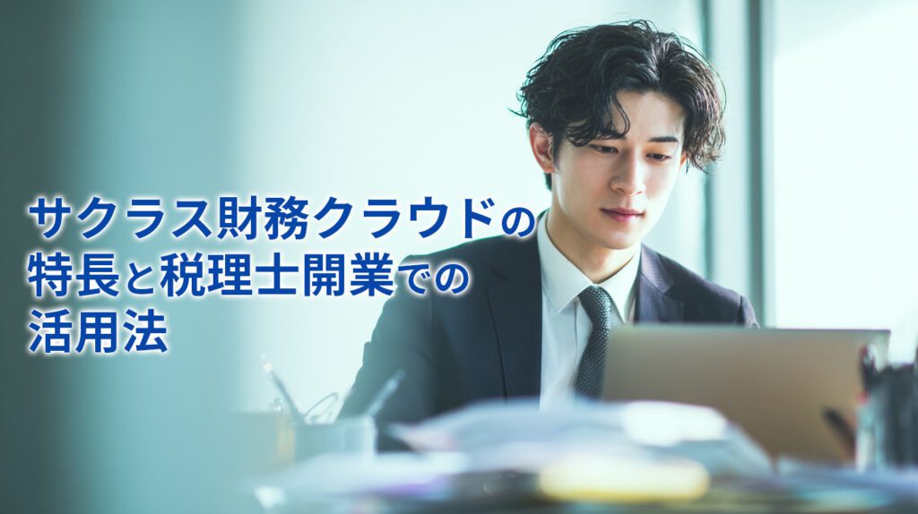 サクラス財務クラウドの特長と税理士開業での活用法