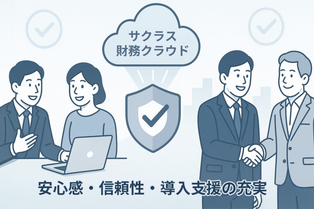 安心感・信頼性・導入支援の充実