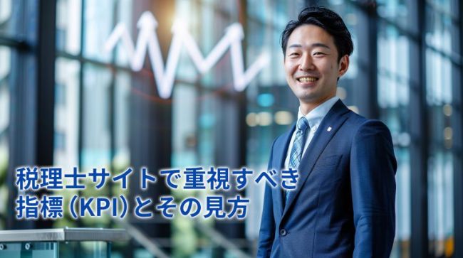 税理士サイトで重視すべき指標（KPI）とその見方