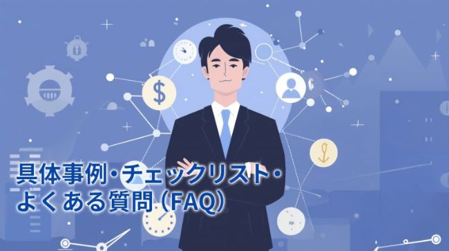 具体事例・チェックリスト・よくある質問（FAQ）