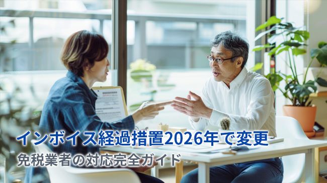 インボイス経過措置2026年で変更|免税業者の対応完全ガイド