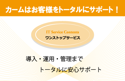 カームのサポート