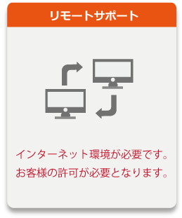 リモートサポート
